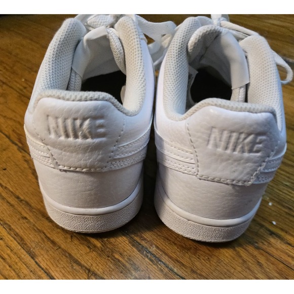 Nike Court Vision Low‎ Triple White CD5434-100 Mens Size 8.5 Sneakers Shoes main image 4